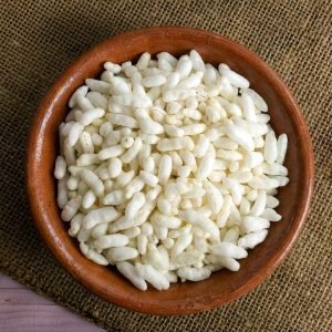 হাতে ভাজা সাদা মুড়ি (Puffed Rice)